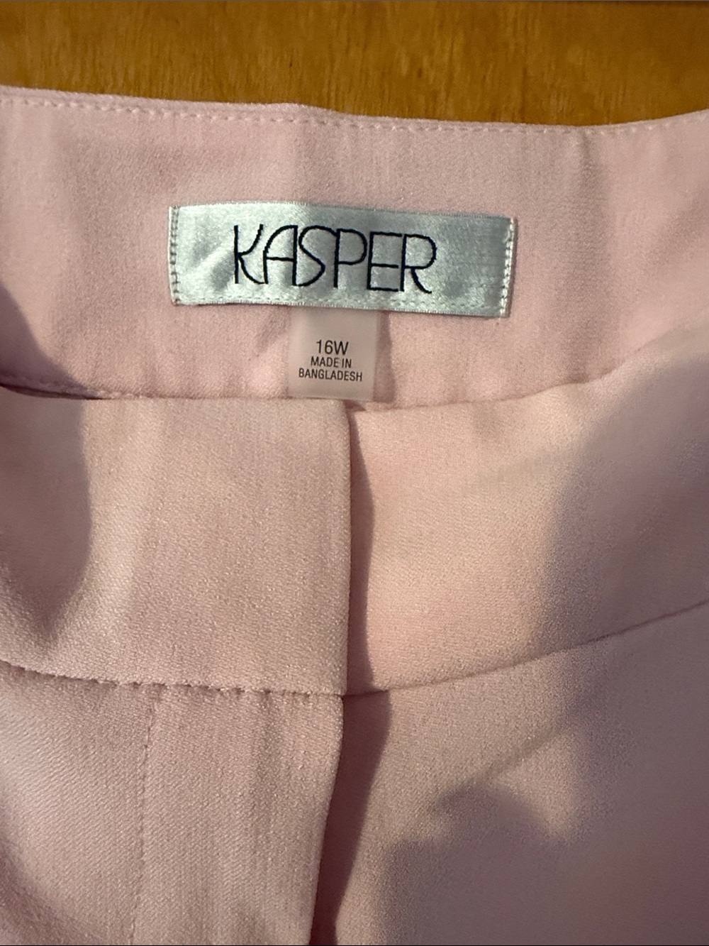 Kasper Light Pink Tailored Trousers - Picture 2 of 4